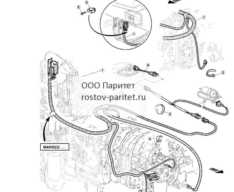 ЖГУТ ПРОВОДОВ ТРАНСМИССИИ (ПЕРЕДНИЙ) - ST209017 46.jpg
